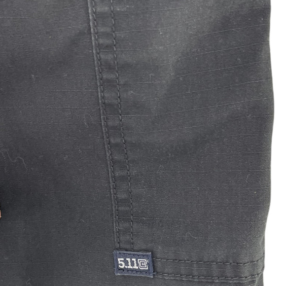 5.11 Tactical Mens Straight Utility Cargo Pants High Rise Size 32X30 Black - Picture 5 of 9
